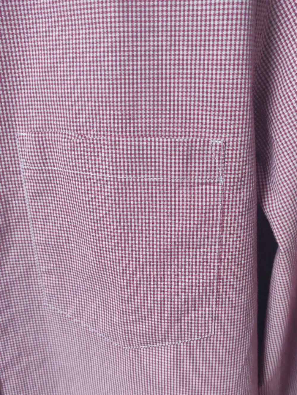 J. Crew Men’s Button-Down Shirt Red And White Plaid M